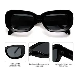 Accessories | New 9s Thick Rectangular Sunglasses Womens  display picture 2